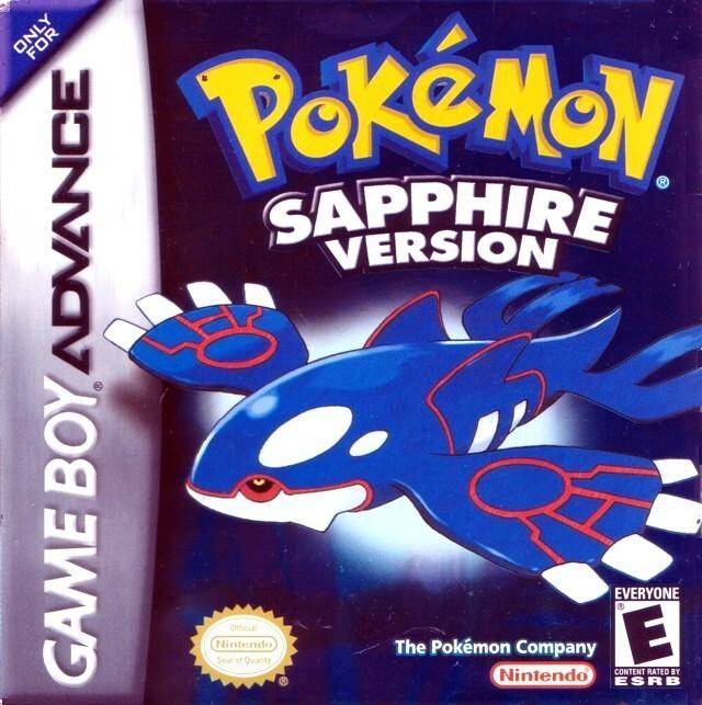 Pokemon Saphir Cover