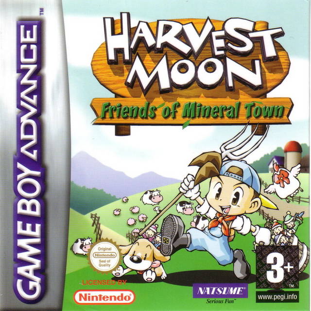 Harvest Moon Friends of Mineral Town Cover