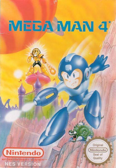 Mega Man 4 Cover