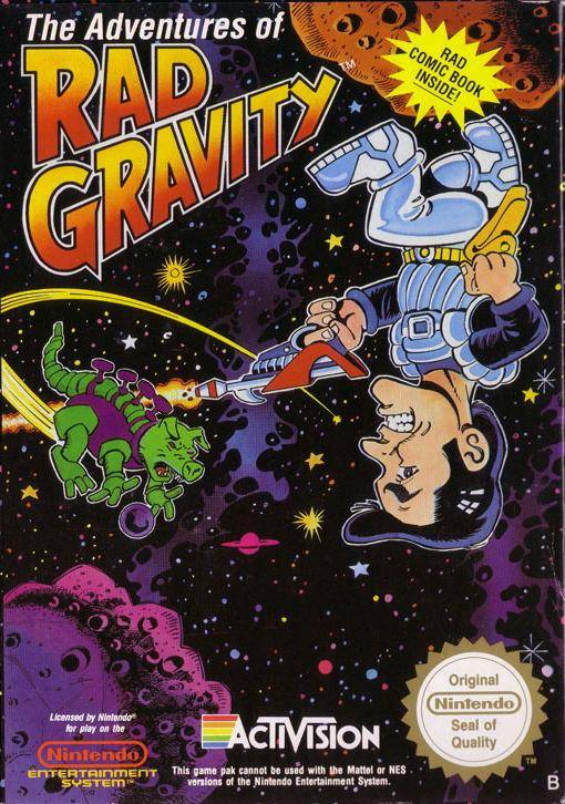 The Adventures of Rad Gravity Cover