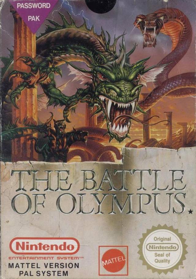 The Battle of Olympus Cover