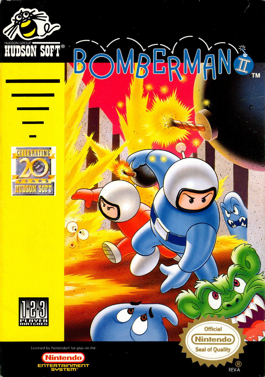 Bomberman II Cover