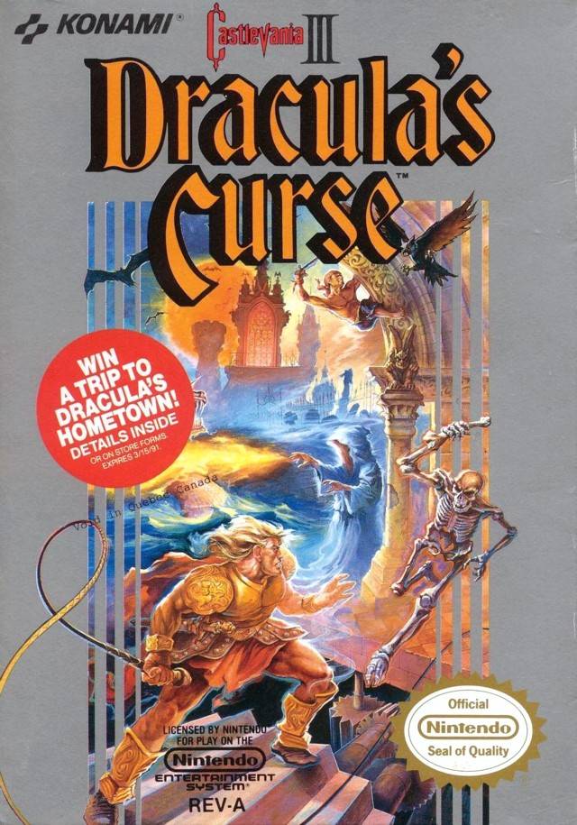 Castlevania III Draculas Curse Cover