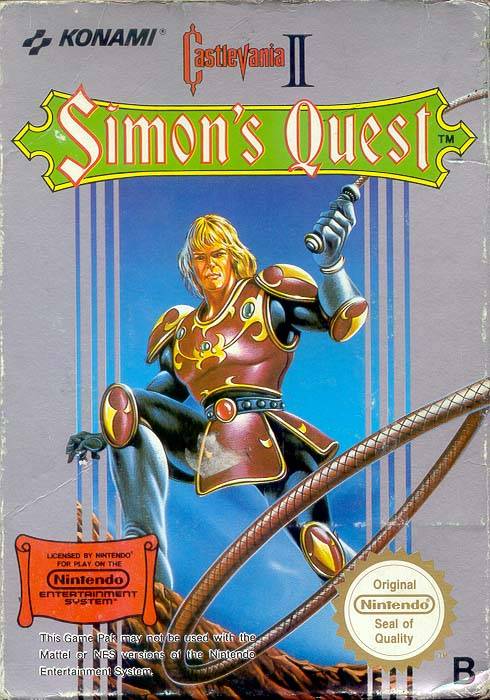 Castlevania II Simons Quest Cover