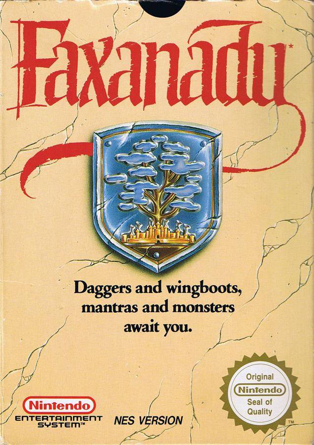 Faxanadu Cover