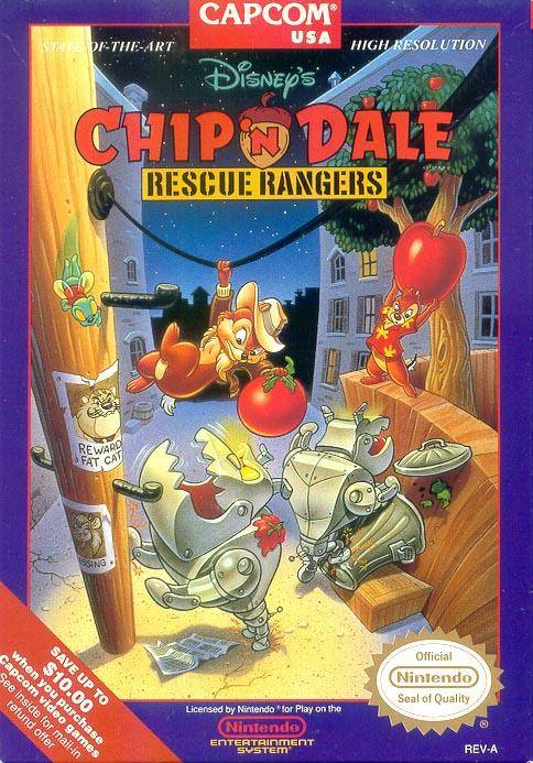 Chip n Dale Rescue Rangers Cover