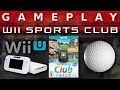 Video Gameplay : WII Sports Club Golf (WII U)