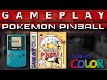 Video Gameplay : Pokemon Pinball (Gameboy Color)