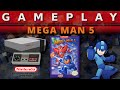 Video Gameplay : Mega Man 5 [NES]