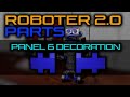 Arduino Roboter 2.0 - Parts (Head Panel 6 Decoration)