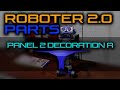 Arduino Roboter 2.0 - Parts (Head Panel 2 Decoration A)