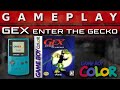 Video Gameplay : Gex Enter the Gecko (Gameboy Color)
