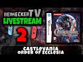 Video RTV - Livestream - Castlevania Order of Ecclesia (Switch) Teil 2