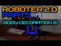 Arduino Roboter 2.0 - Parts (Body Main Decoration B)