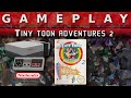 Video Gameplay : Tiny Toon Adventures 2: Trouble in Wackyland (NES)