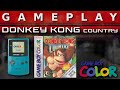 Video Gameplay : Donkey Kong Country (Gameboy Color)