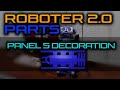 Arduino Roboter 2.0 - Parts (Head Panel 5 Decoration)