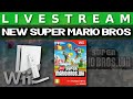 Video Livestream - New Super Mario Bros (WII) Teil 2