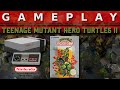 Video Gameplay : Teenage Mutant Ninja Turtles II: The Arcade Game (NES)