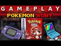 Video Gameplay : Pokemon Ruby Edition [Gameboy Advance]