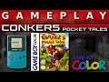 Video Gameplay : Conkers Pocket Tales (Gameboy Color)