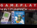 Video Gameplay : 4 in 1 Funpack Volume II - Domino (Gameboy)