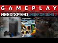 Video Gameplay : Need For Speed Underground 2 (Playstation 2)