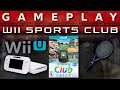 Video Gameplay : WII Sports Club Tennis (WII U)