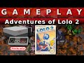 Video Gameplay : Adventures of Lolo 2 (NES)