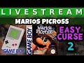 Video Livestream - Playthrough - Marios Picross Easy Curse (Gameboy) Teil 2