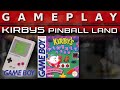 Video Gameplay : Kirbys Pinball Land (Gameboy)