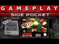 Video Gameplay : Side Pocket (SNES)