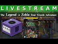 Video Livestream - The Legend Of Zelda Four Swords Adventure (Gamecube) Teil 2