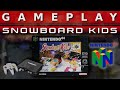 Video Gameplay : Snowboard Kids (Nintendo 64)