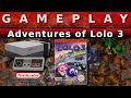 Video Gameplay : Adventures of Lolo 3 (NES)