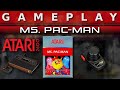 Video Gameplay : Ms. Pac-Man (Atari VCS 2600)
