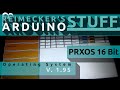 Prxos (1.95) - Arduino Touchscreen SD Card OS