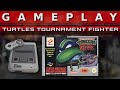 Video Gameplay : Turtles Tournament Fighter (SNES)