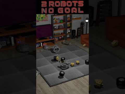 2 Robots No Goal - Explosions Test Blender