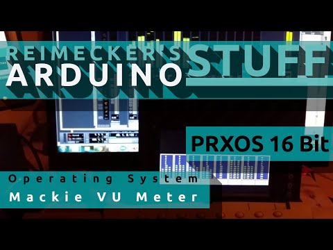Prxos Arduino Mackie HUI VU Meter