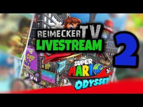 RTV - Livestream - Super Mario Odyssey (Switch) Part 2
