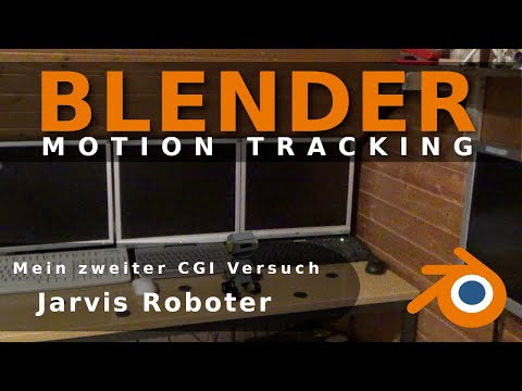 Blender - Mein zweiter CGI Versuch (Jarvis  Roboter)