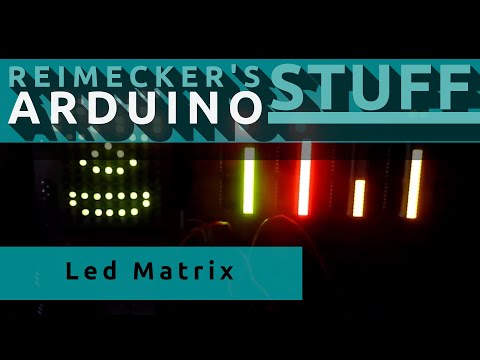 Arduino Jarvis Led Matrix AI : He can.... nothing but it looks realy cool