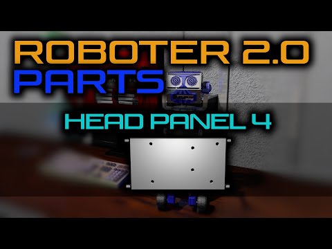 Arduino Roboter 2.0 - Parts (Head Panel 4)