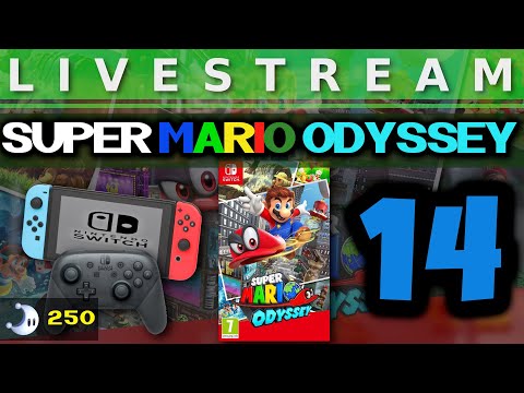Livestream - Super Mario Odyssey (Switch) Teil 14 - 250 Moons