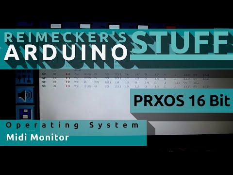 Prxos // Midi Monitor // Read SysEx (Arduino)
