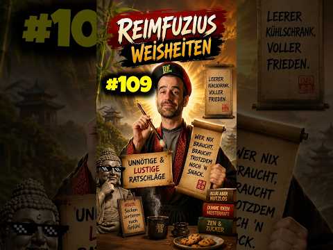 Reimecker TV - Reimfuzius Weisheiten Nr.109 #Lustig #lachen #funny