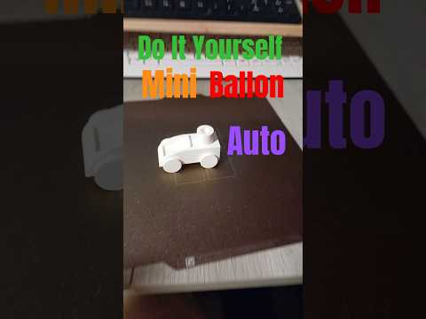 Reimecker TV (Do It Yourself) Ballon-Angetriebenes Spielzeugauto f&uuml;r Kinder