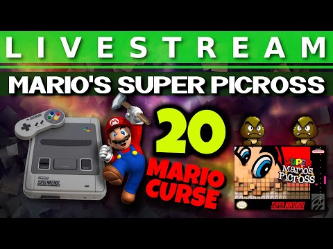 Livestream - Marios Super Picross (SNES) Teil 20