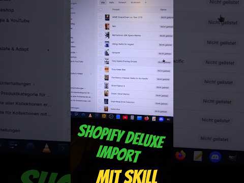 Reimecker TV - Shopify Deluxe Import mit Skill